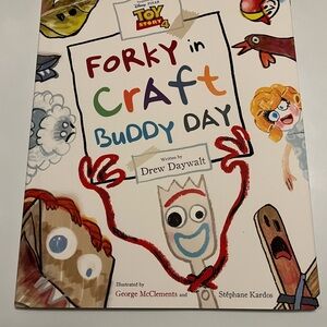 Toy Story 4 Forky in Craft Buddy Day Book *BN